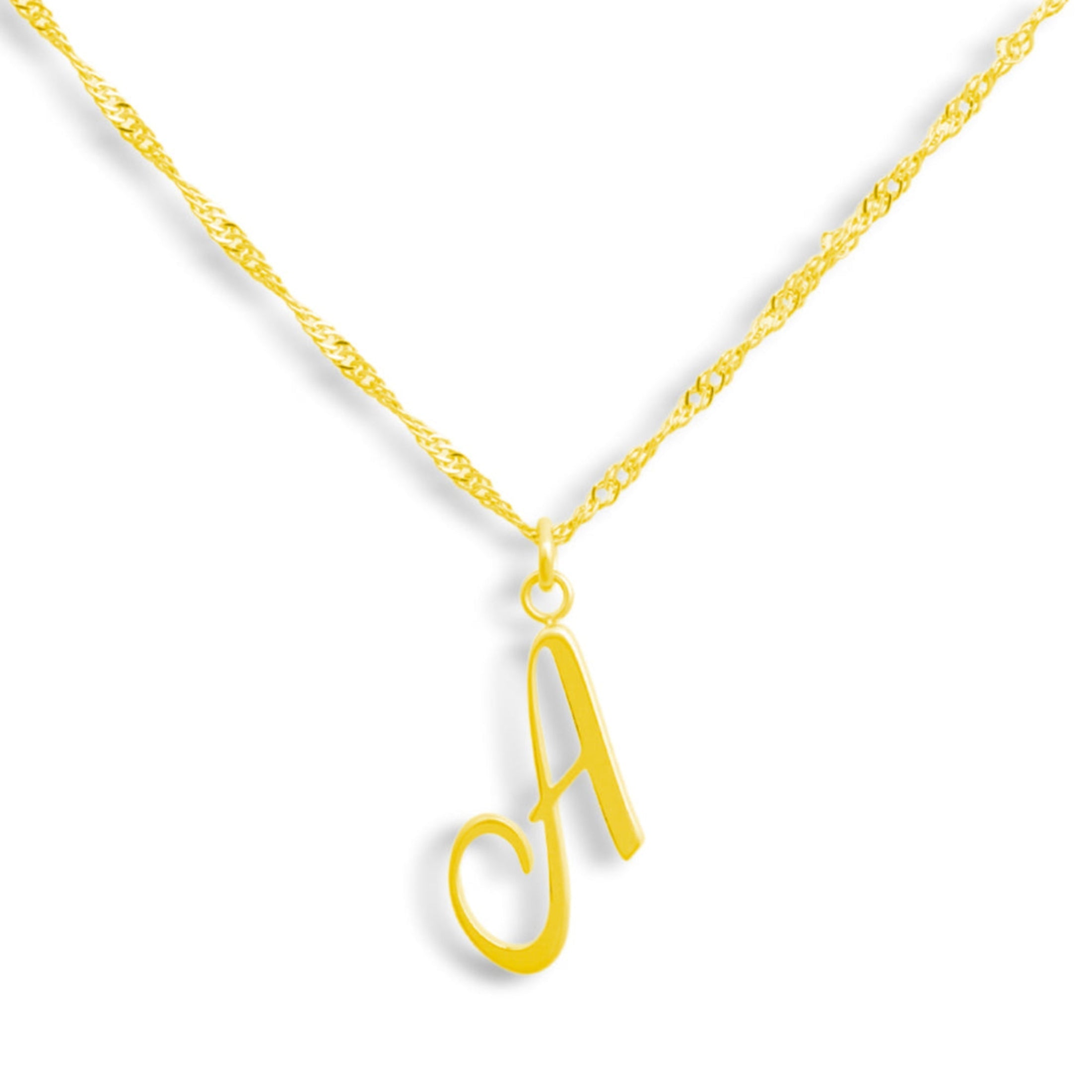 Celeste - Luxe Golden Initial Necklace