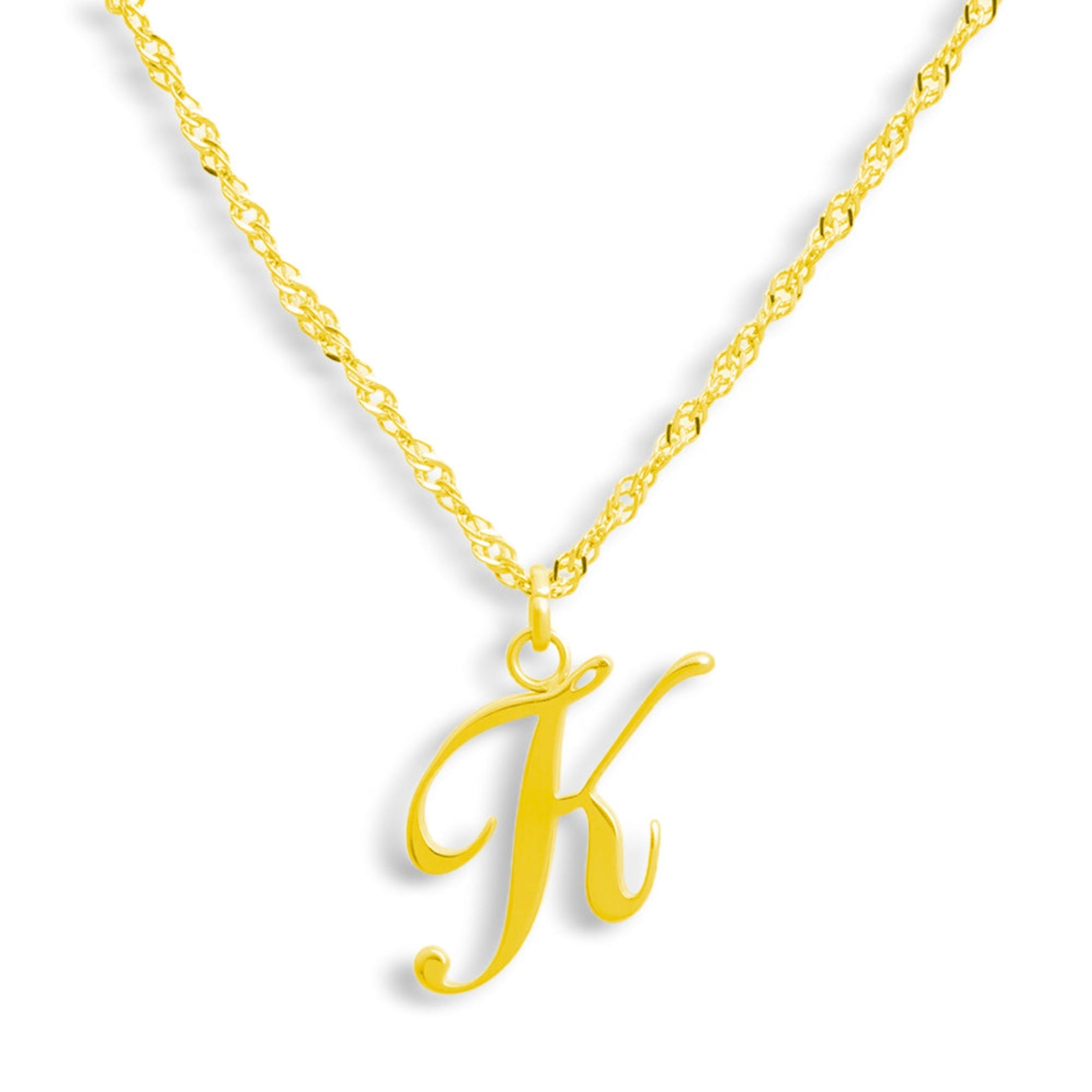 Celeste - Luxe Golden Initial Necklace