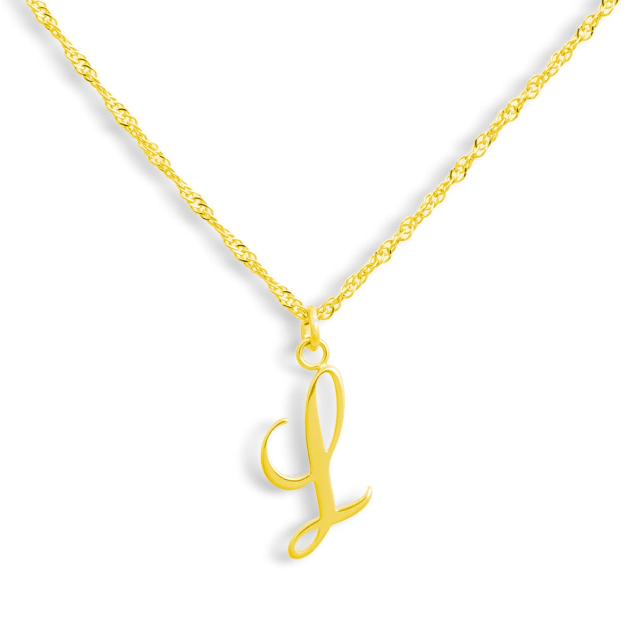 Celeste - Luxe Golden Initial Necklace