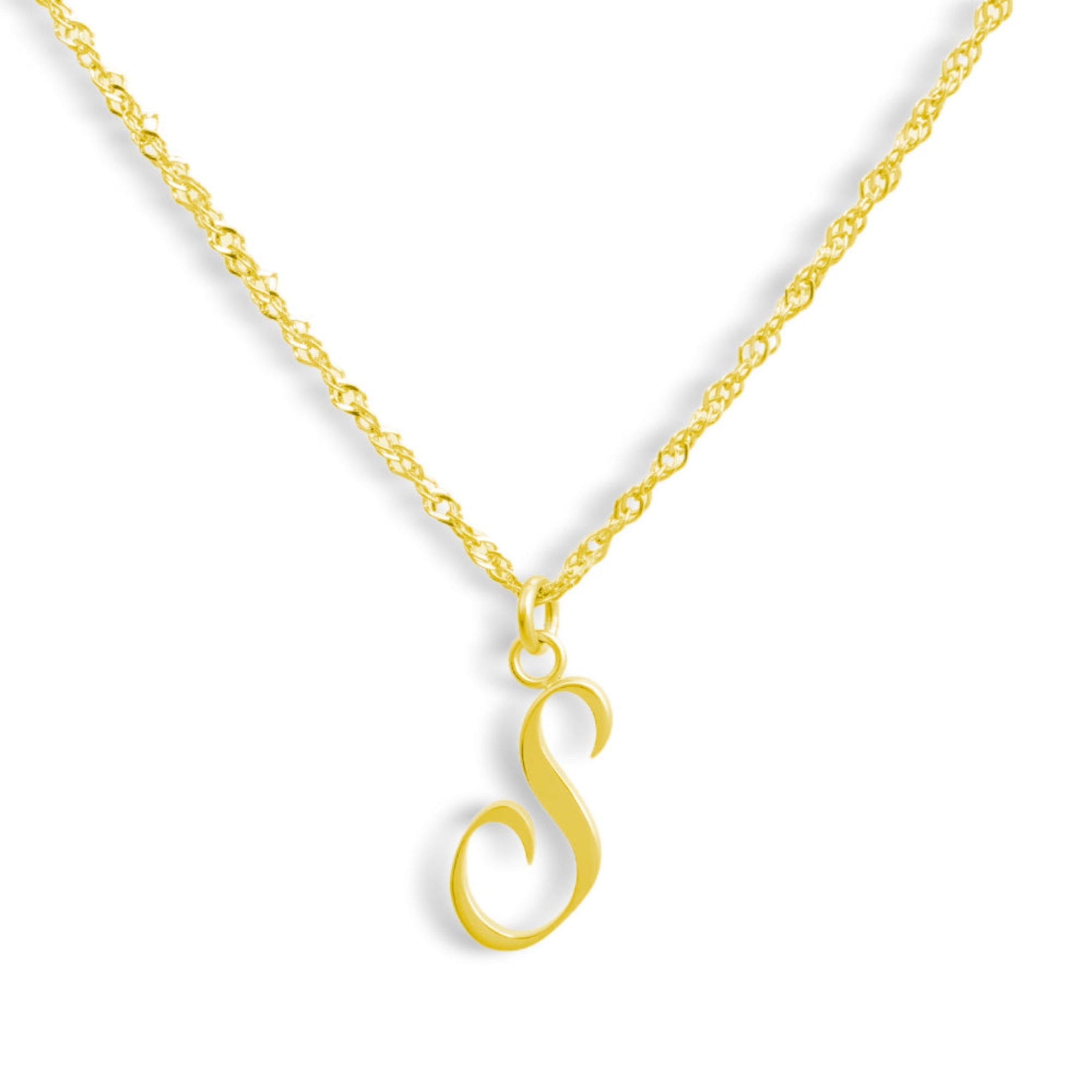 Celeste - Luxe Golden Initial Necklace