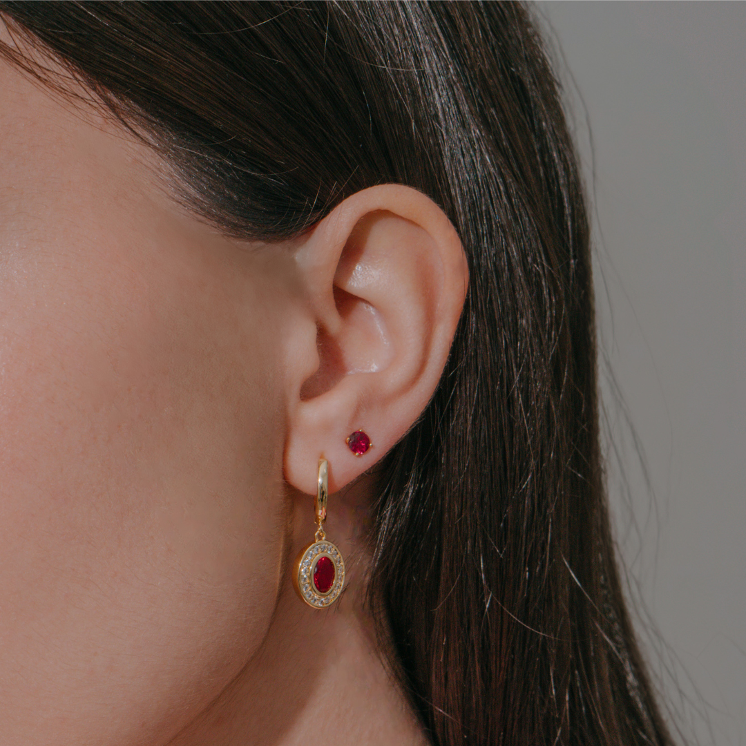Frosted Glamour – Chic Ice Earrings