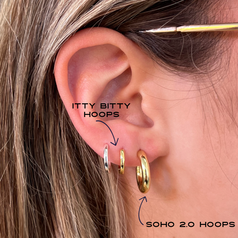 Celeste – Luxe Mini Hoop Perfection