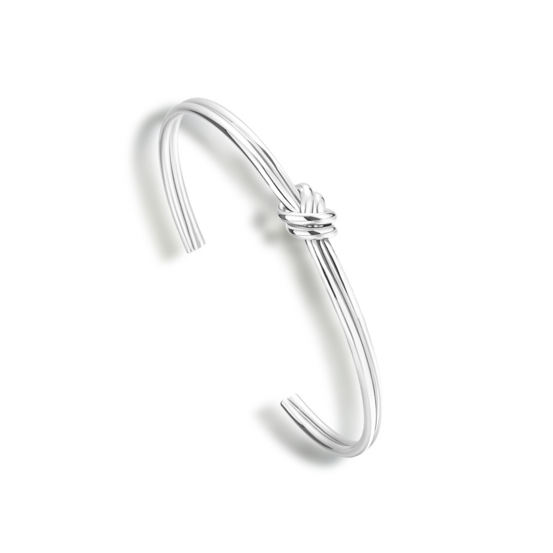 Knotty Bangle – Luxe Comfort Redefined