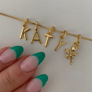 Allegra – Luxe Letter Charm