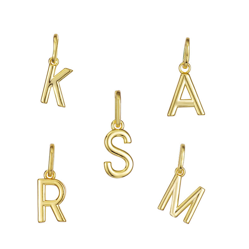 Allegra – Luxe Letter Charm