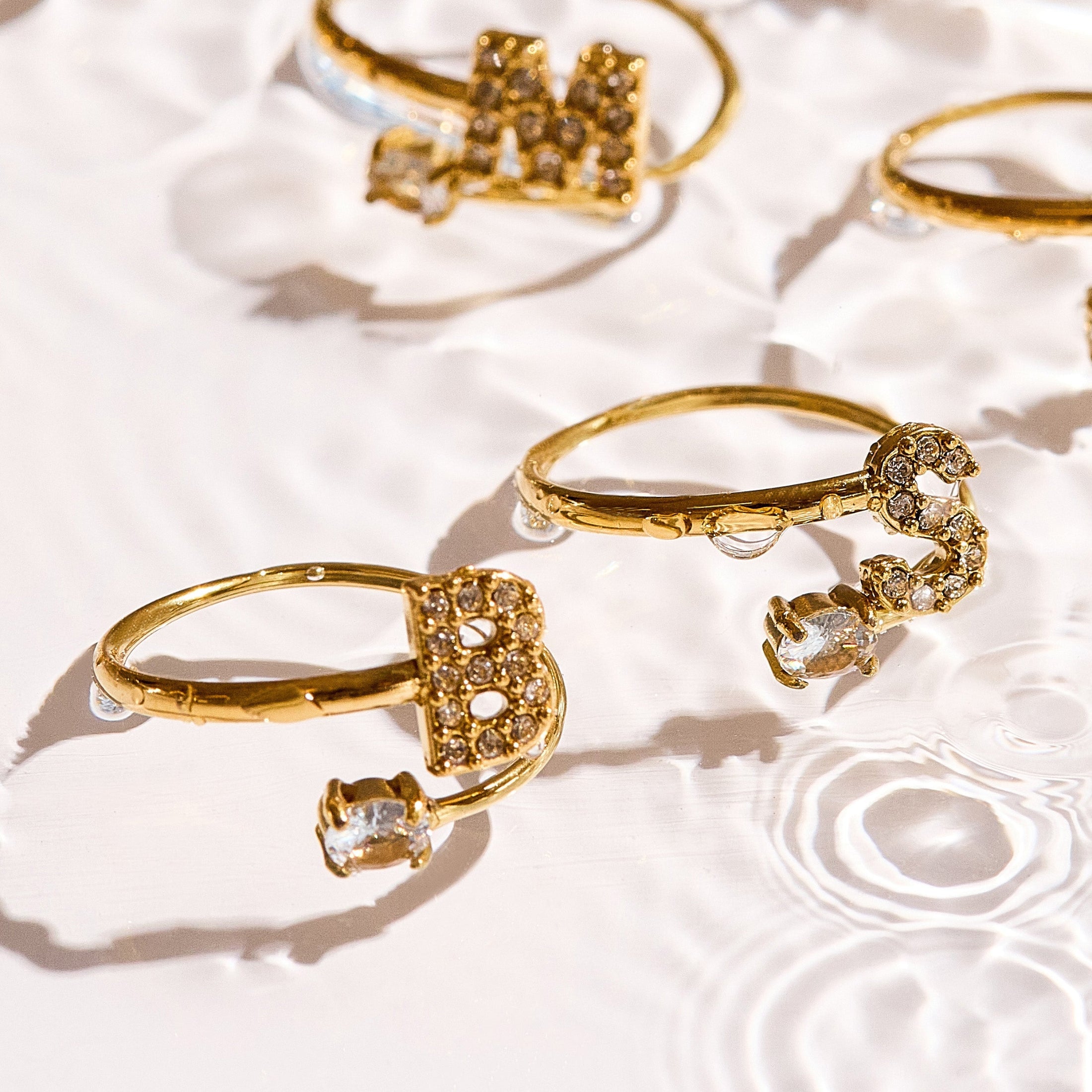 Celeste – Luxe Initial Wrap Ring