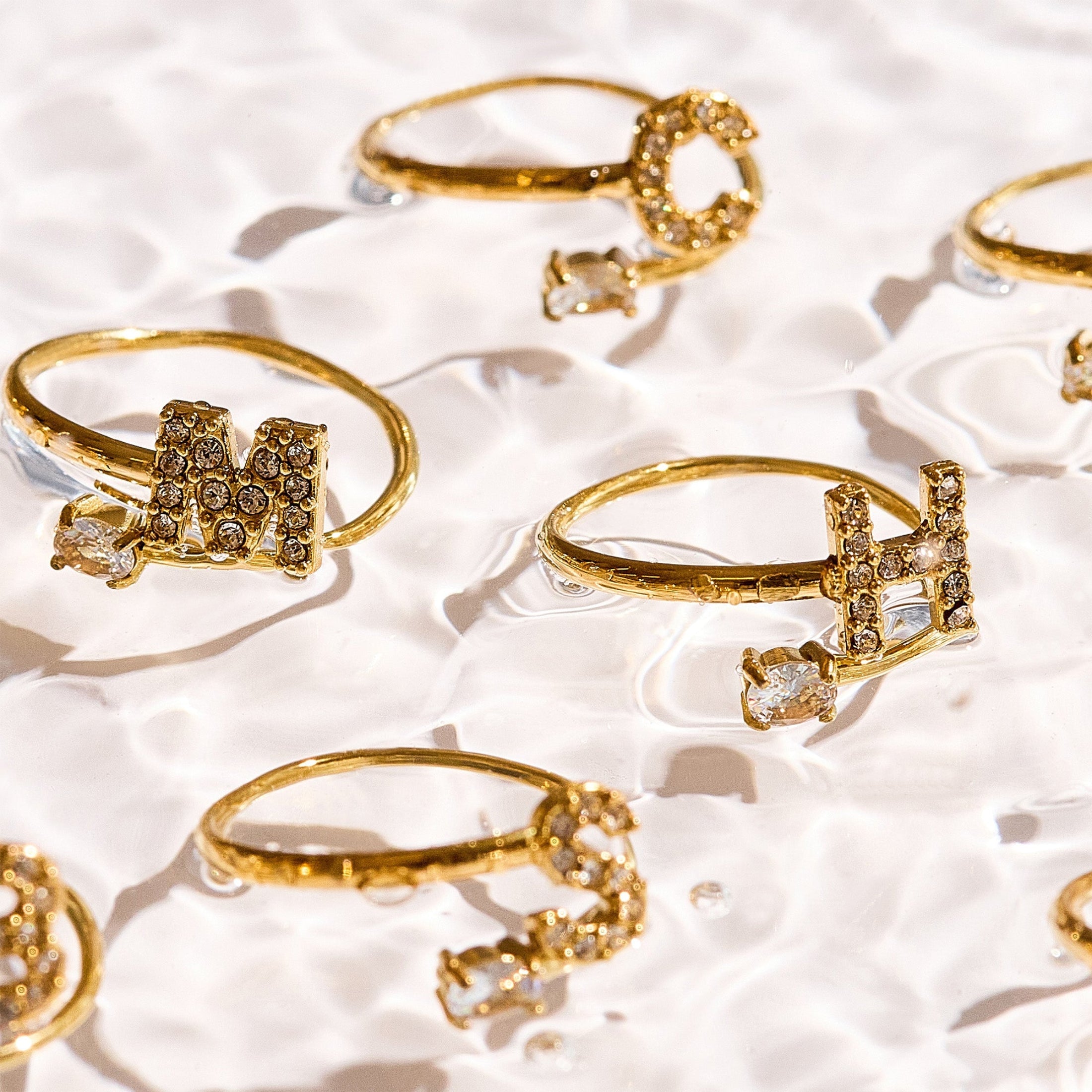 Celeste – Luxe Initial Wrap Ring