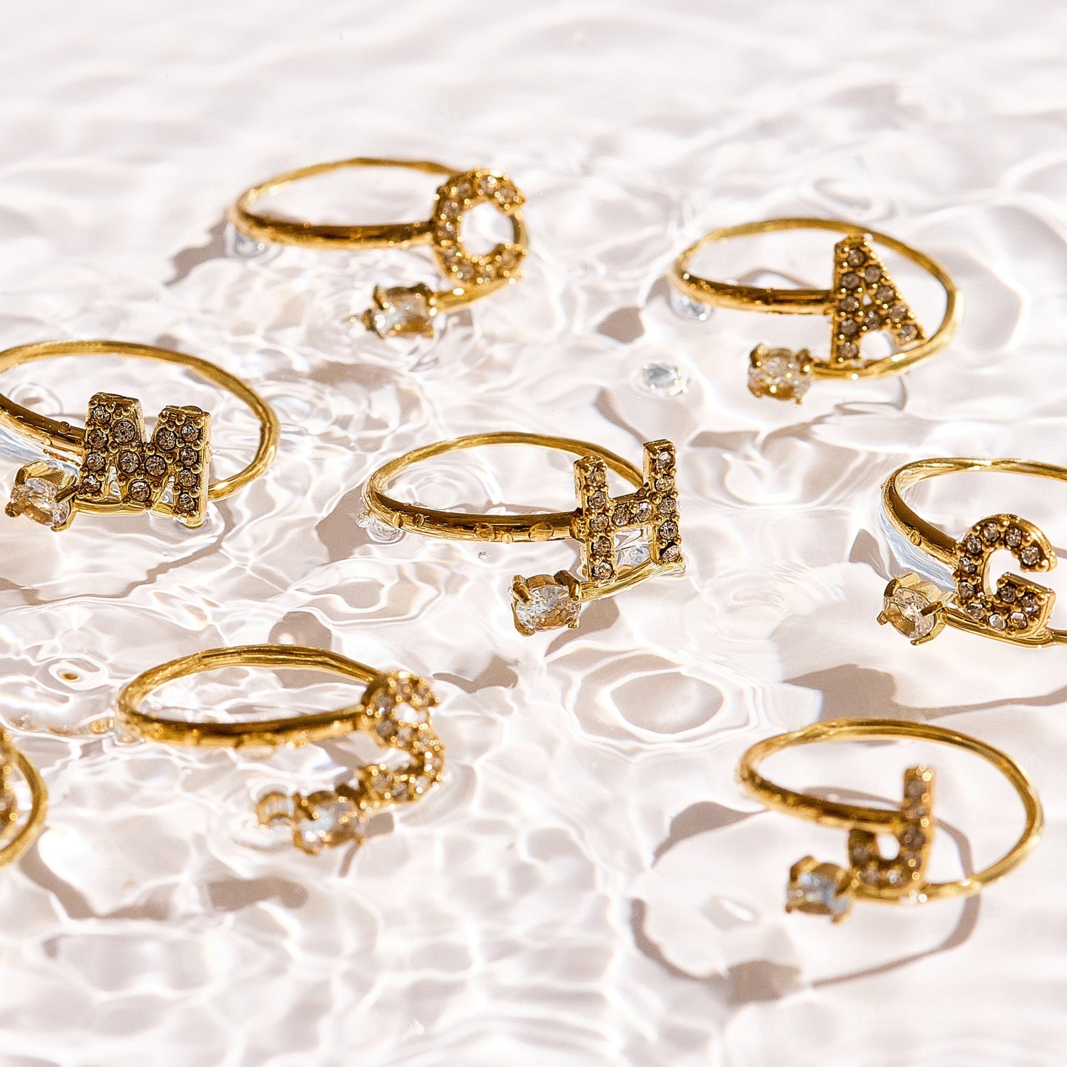 Celeste – Luxe Initial Wrap Ring