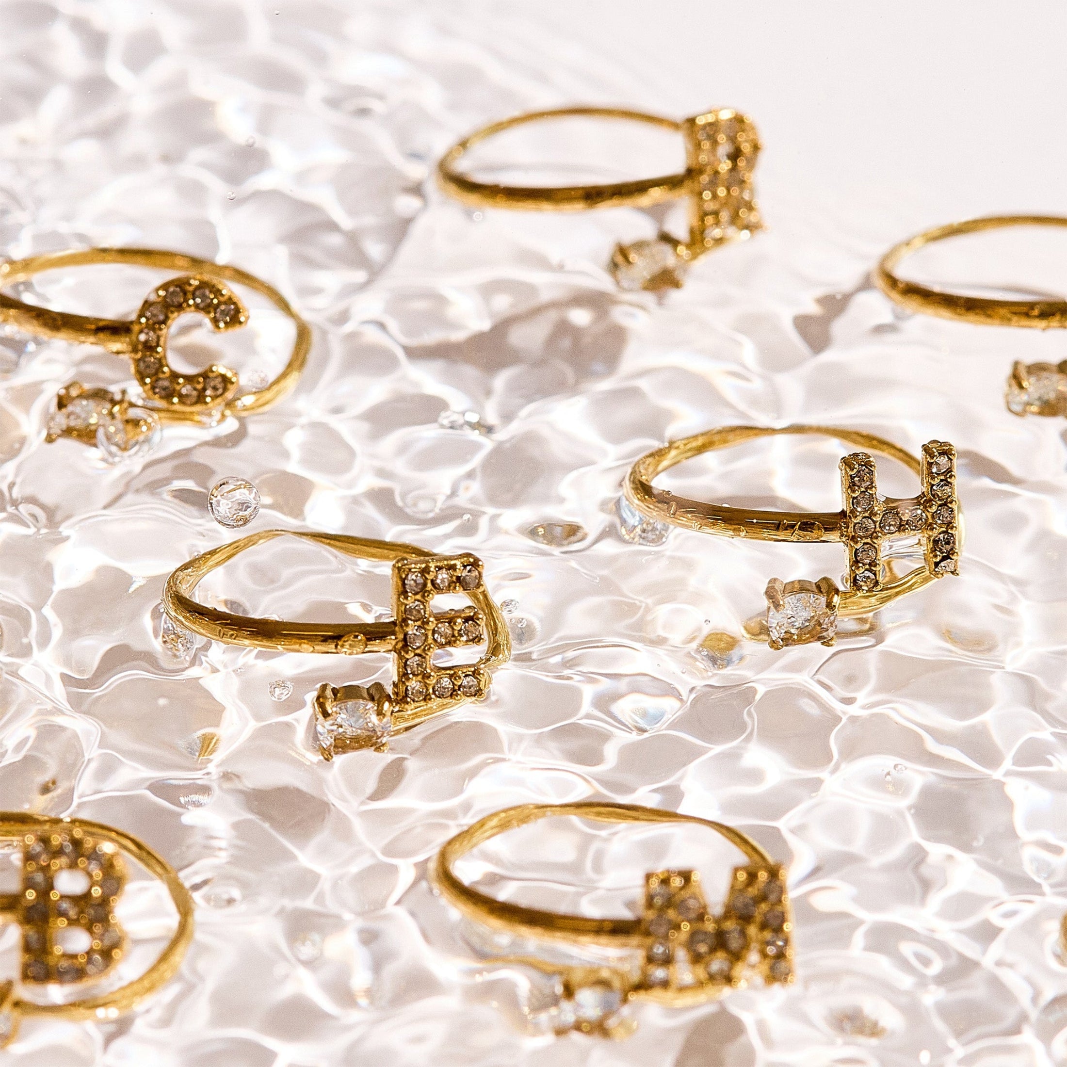 Celeste – Luxe Initial Wrap Ring