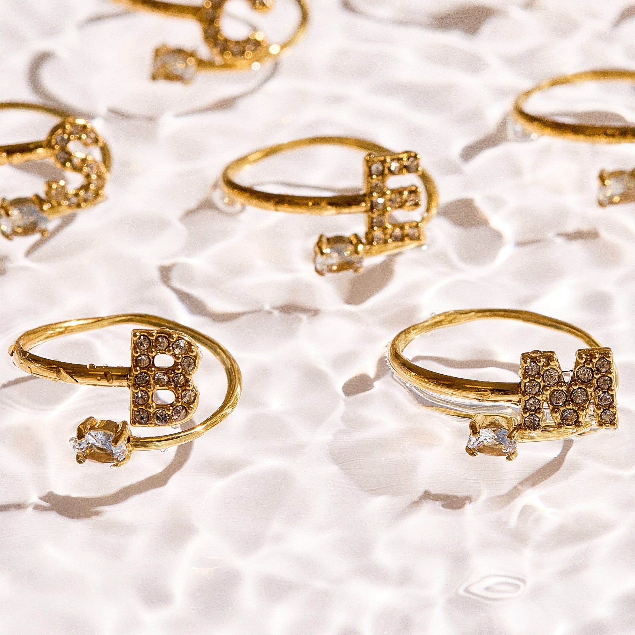 Celeste – Luxe Initial Wrap Ring