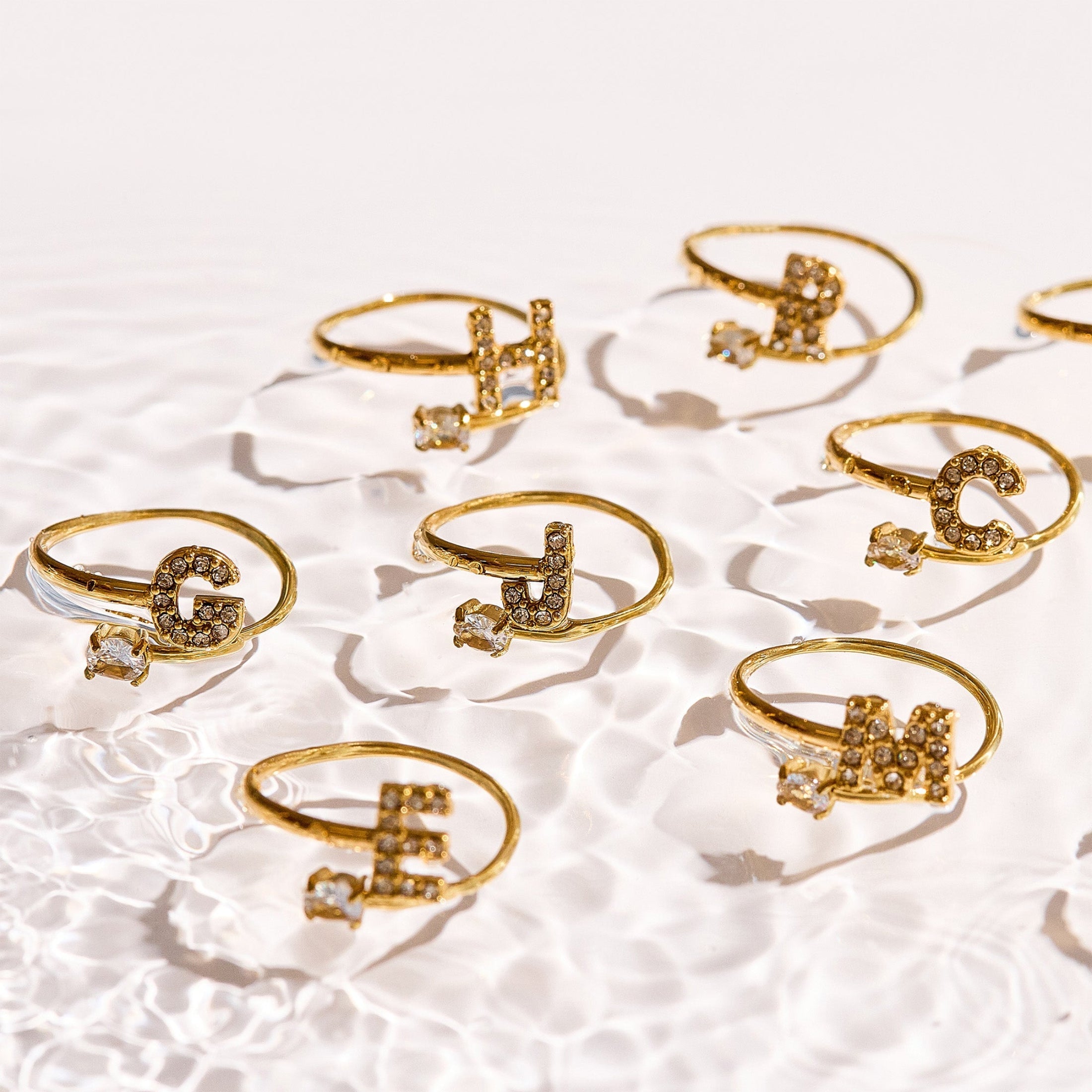 Celeste – Luxe Initial Wrap Ring