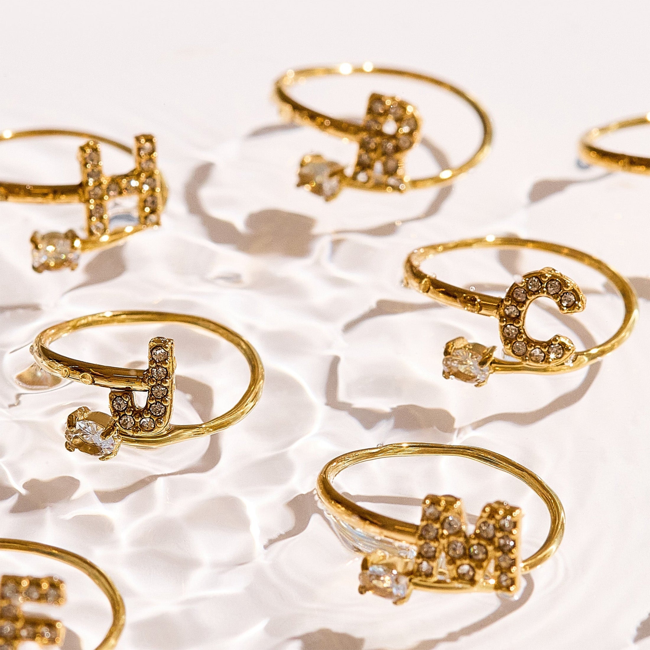 Celeste – Luxe Initial Wrap Ring