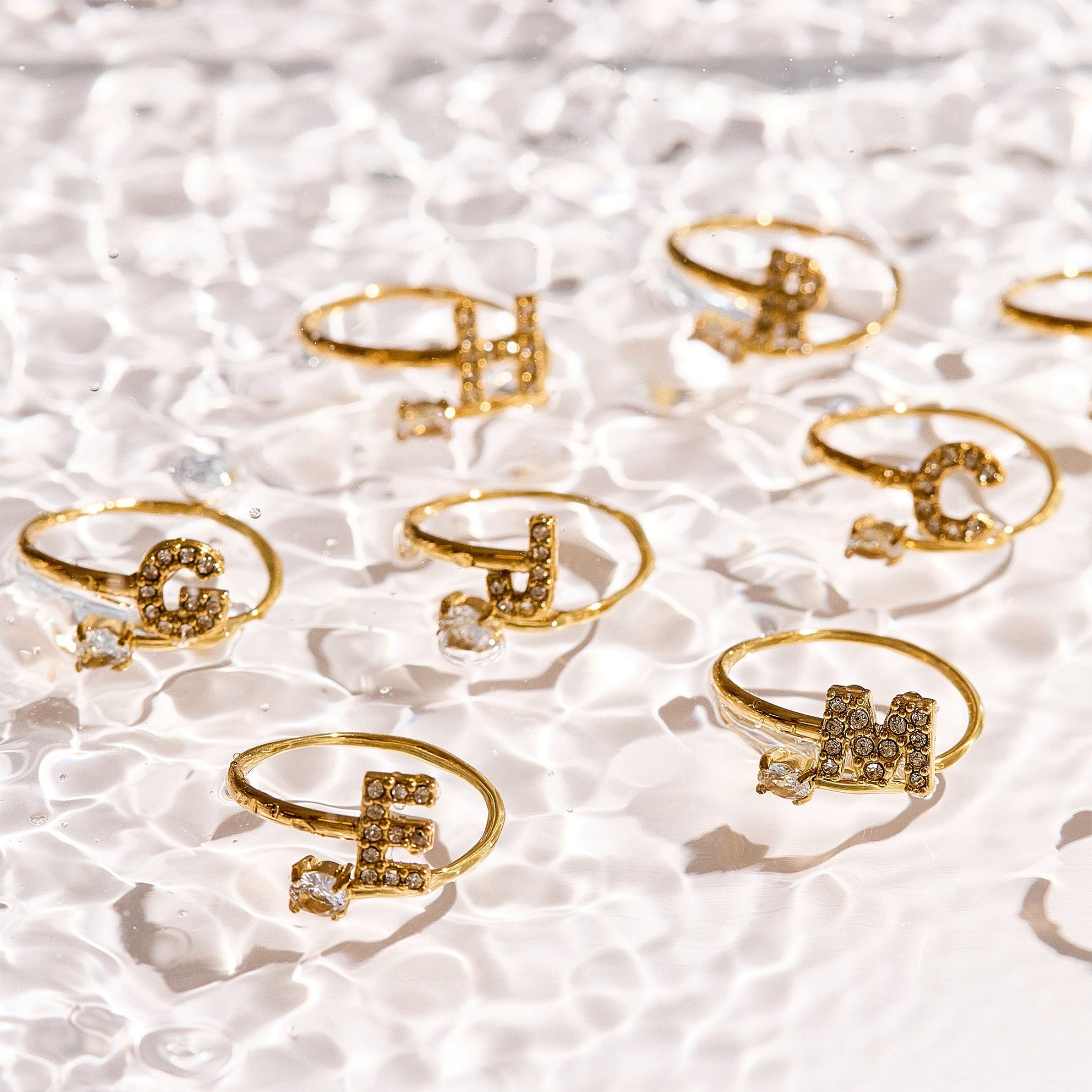 Celeste – Luxe Initial Wrap Ring