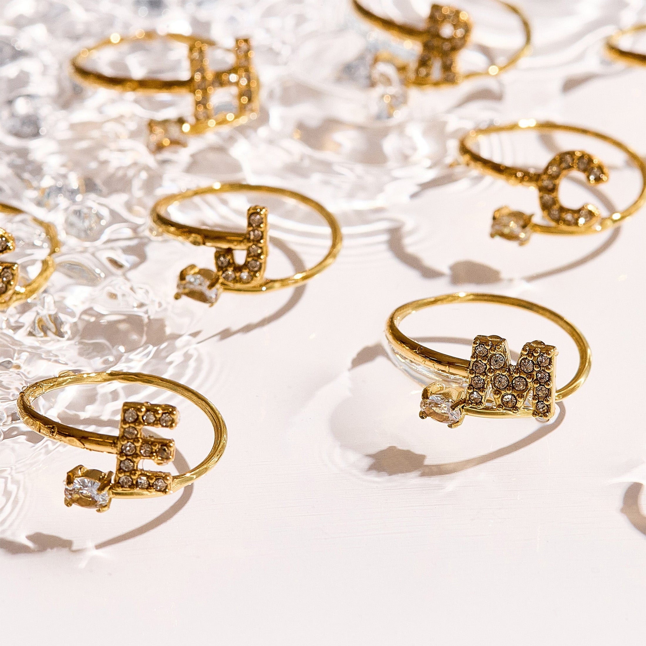 Celeste – Luxe Initial Wrap Ring