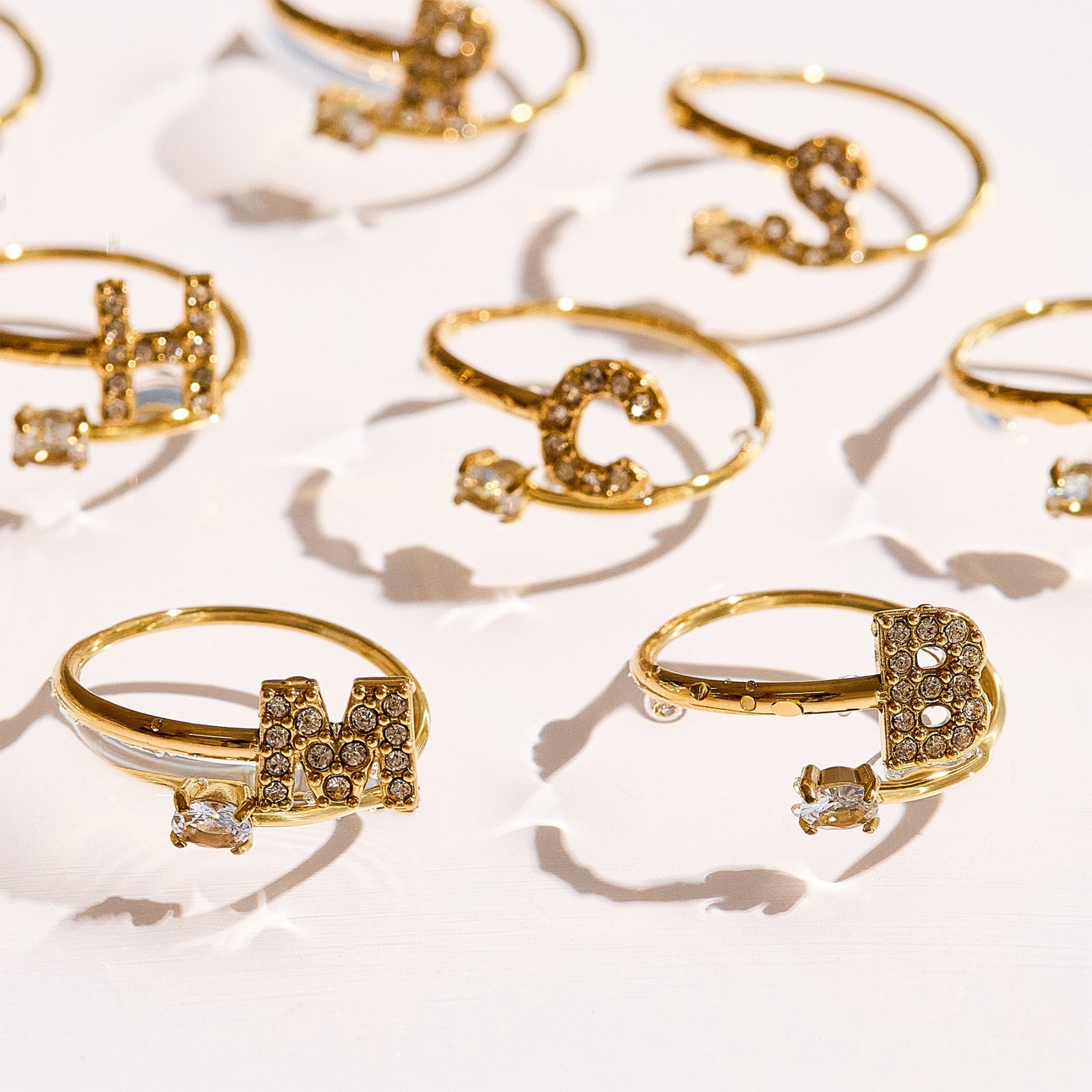 Celeste – Luxe Initial Wrap Ring