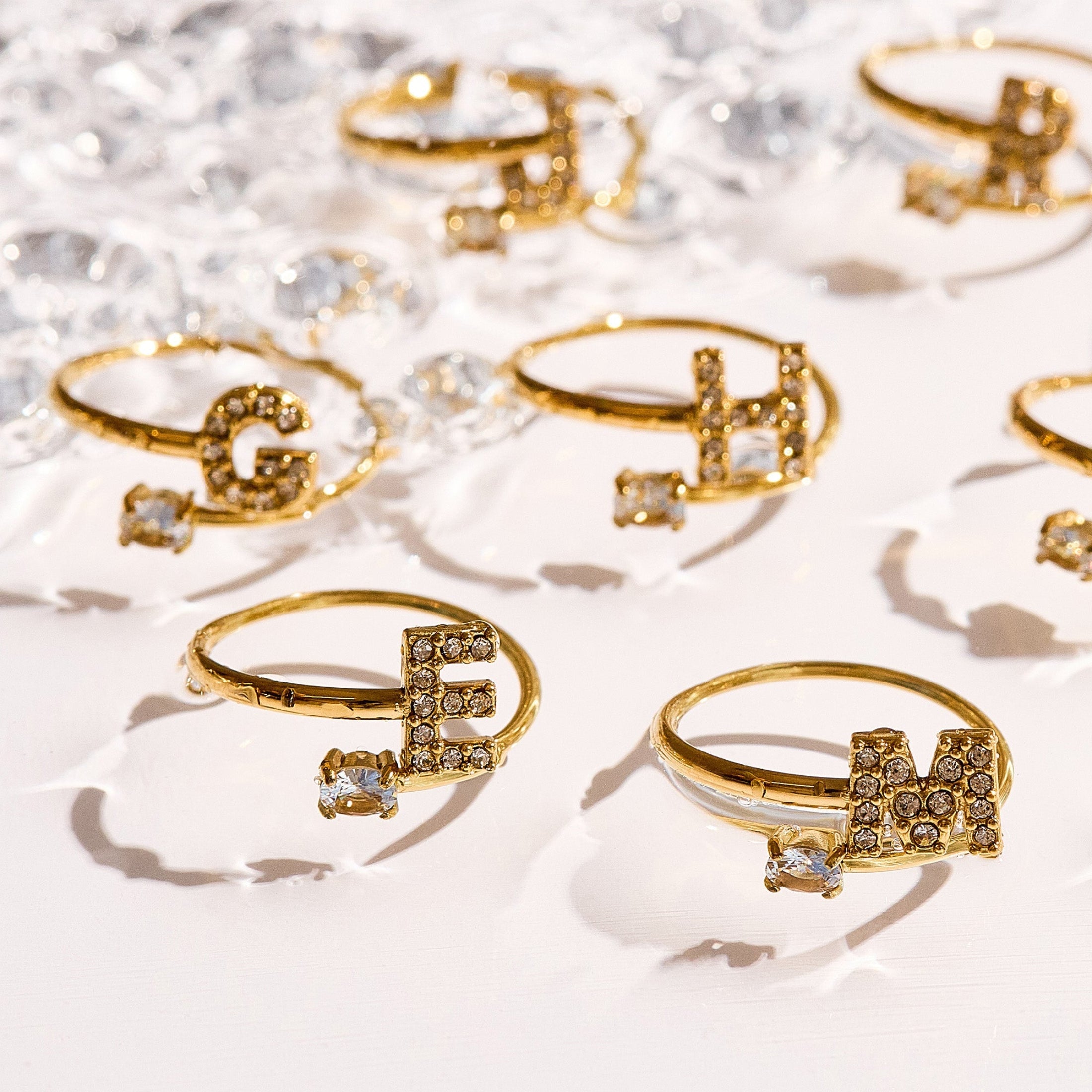 Celeste – Luxe Initial Wrap Ring