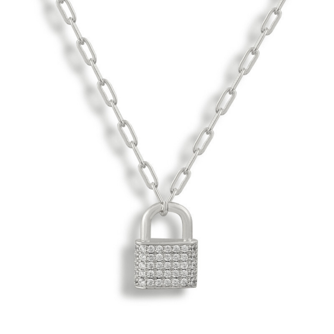 Enchanted Elegance – Luxe Lock Necklace