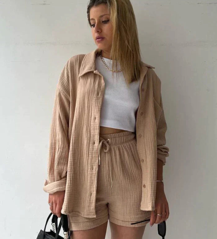 FLORIANA™|COORDINATO ESTIVO ELEGANTE