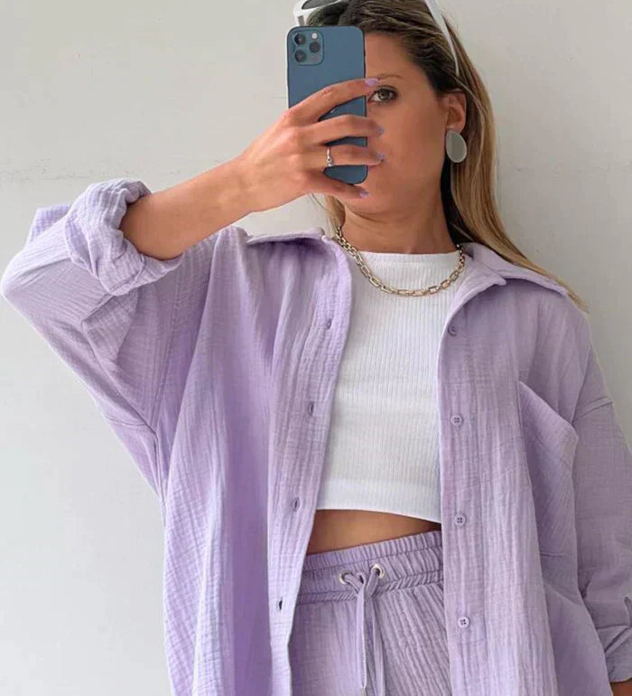 FLORIANA™|COORDINATO ESTIVO ELEGANTE