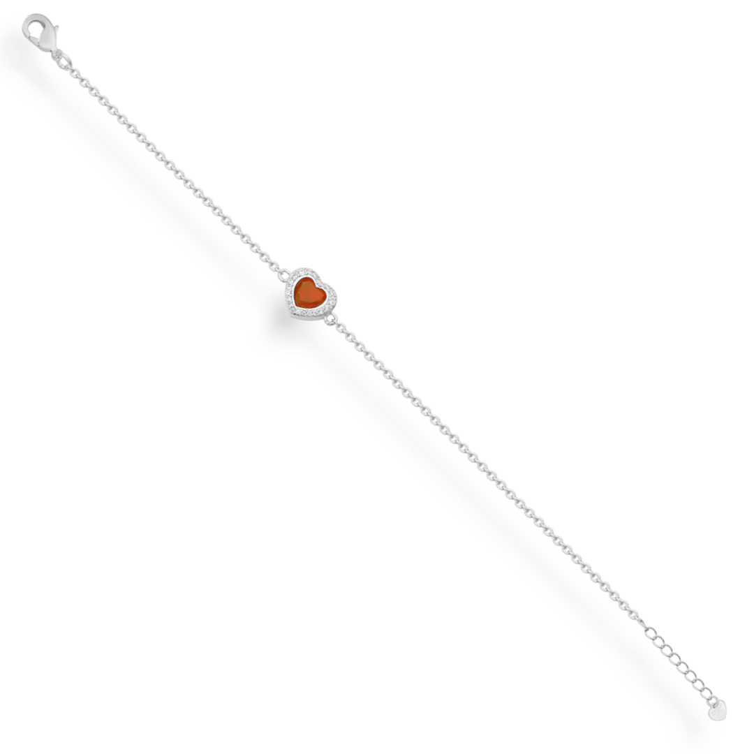Affectionate Charm – Love Bug Bracelet