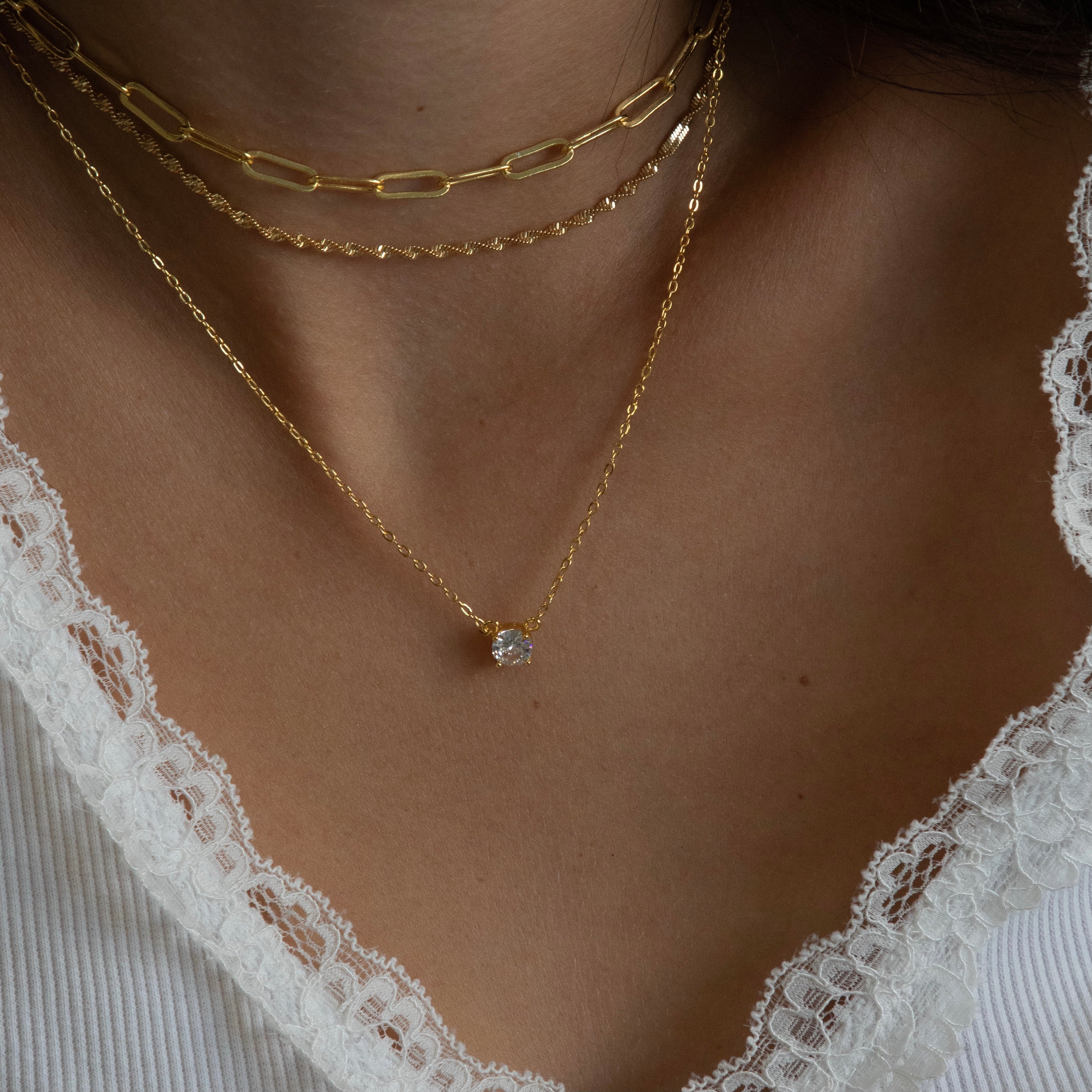 Sparkling Radiance – Luxe Necklace