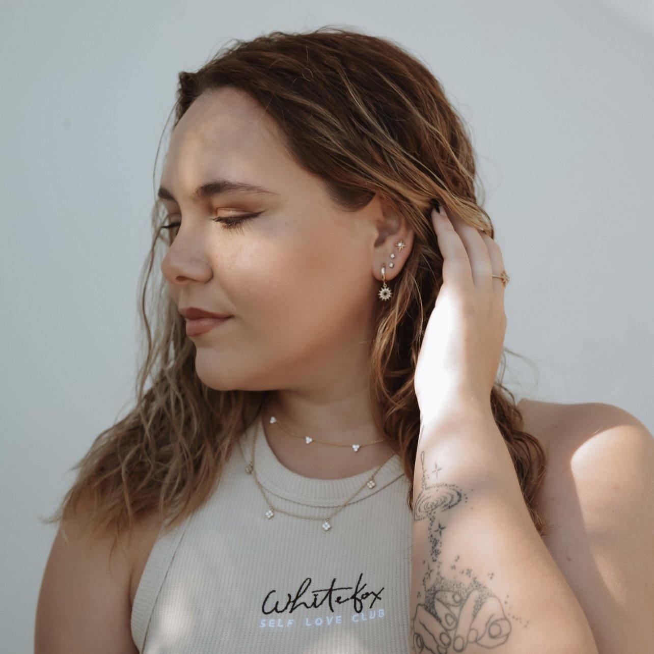 Celestial Glow – Luxe Star Earrings