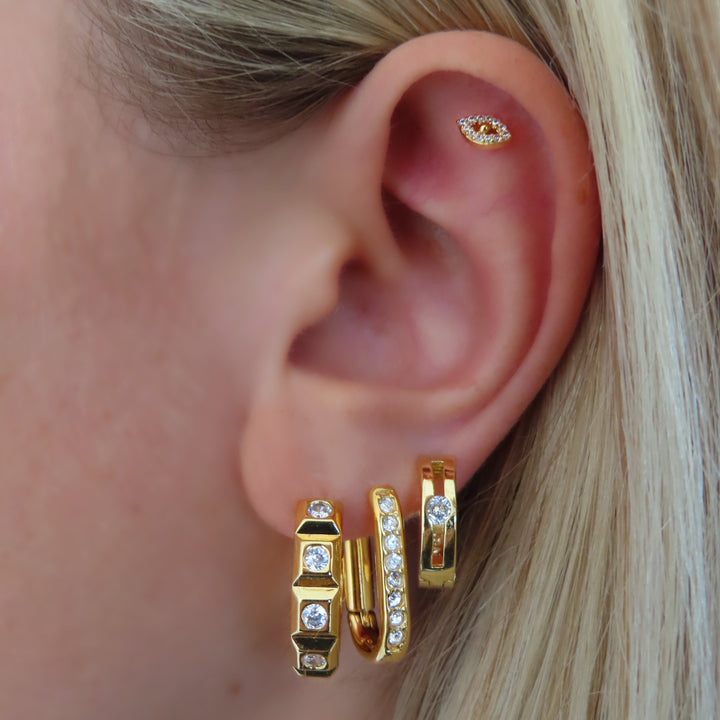 Remi – Luxe Chic Hoop Earrings