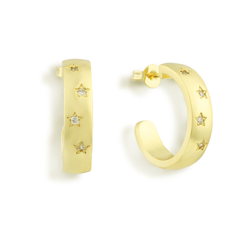Celestial Charm – Luxe Rising Star Earrings
