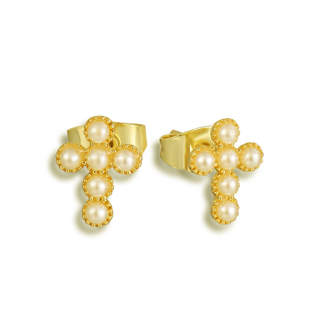 Celestial Pearl Earrings – Timeless Elegance