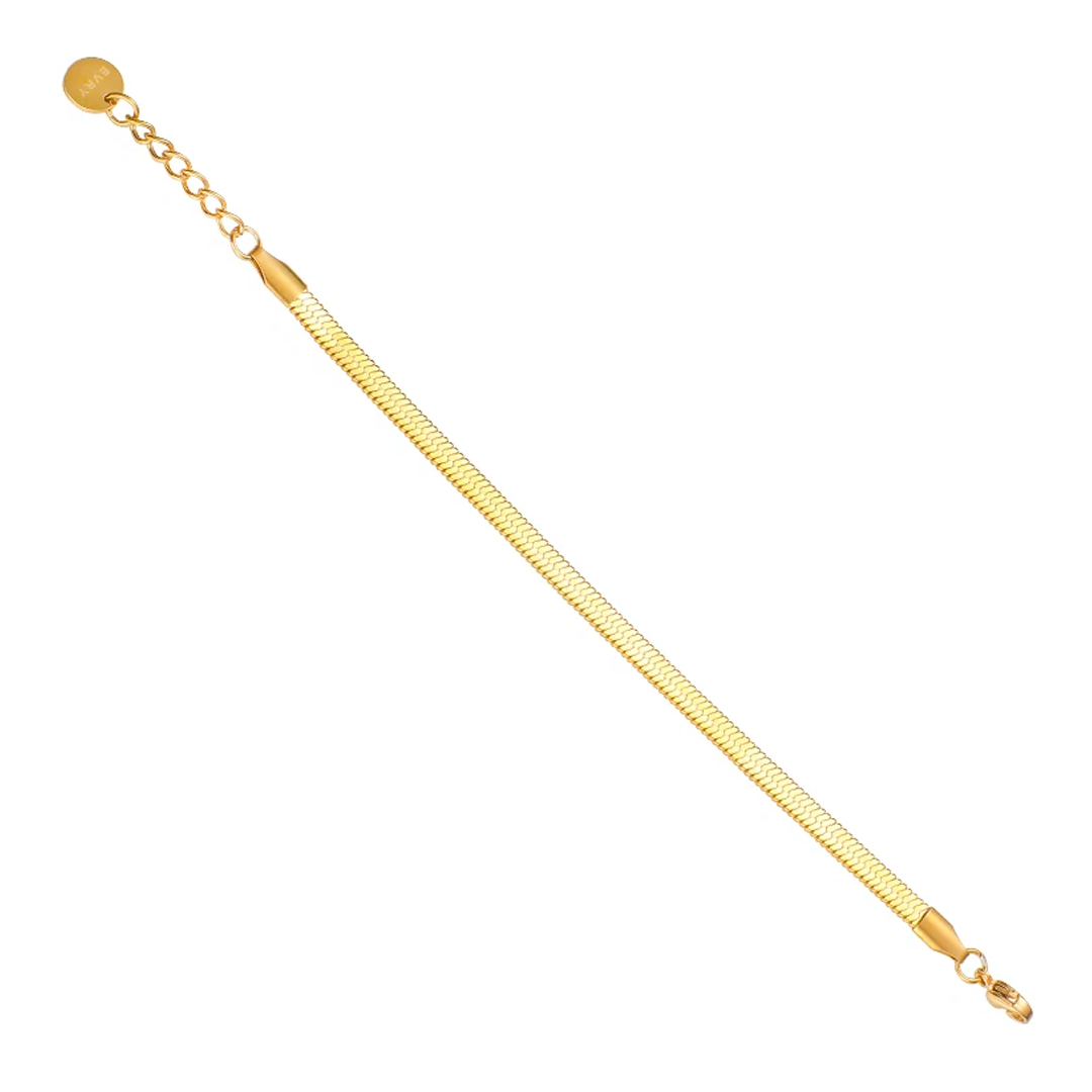 Serpentine Luxe – Radiant Comfort Anklet