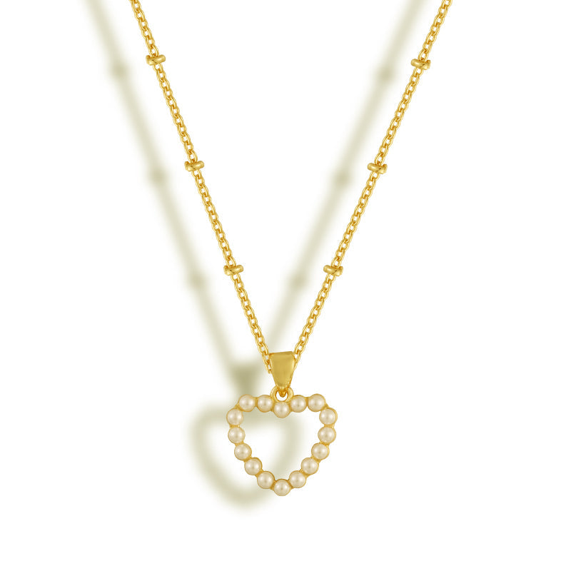 Celestial Charm – Snow Angel Necklace