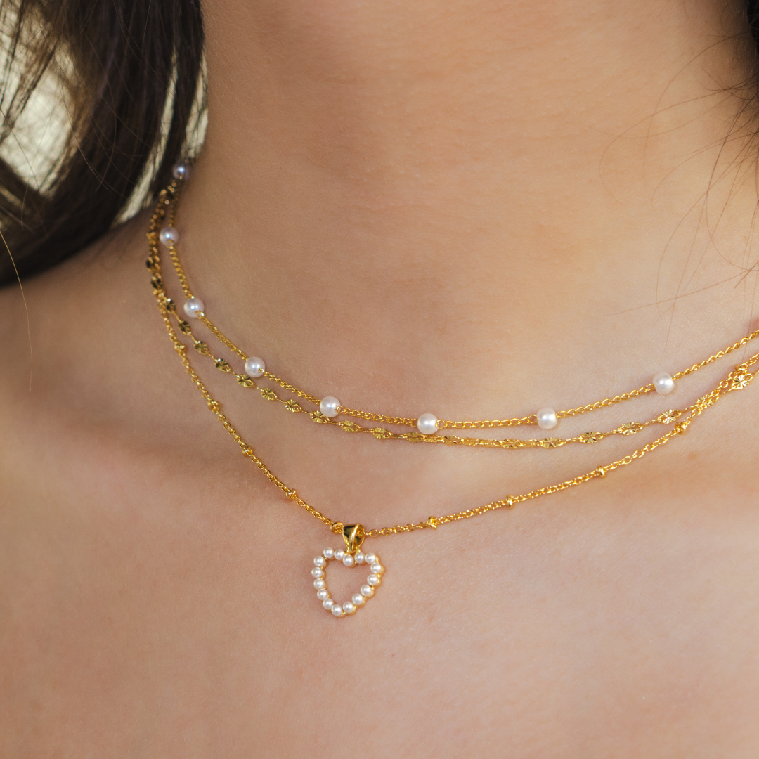 Celestial Charm – Snow Angel Necklace