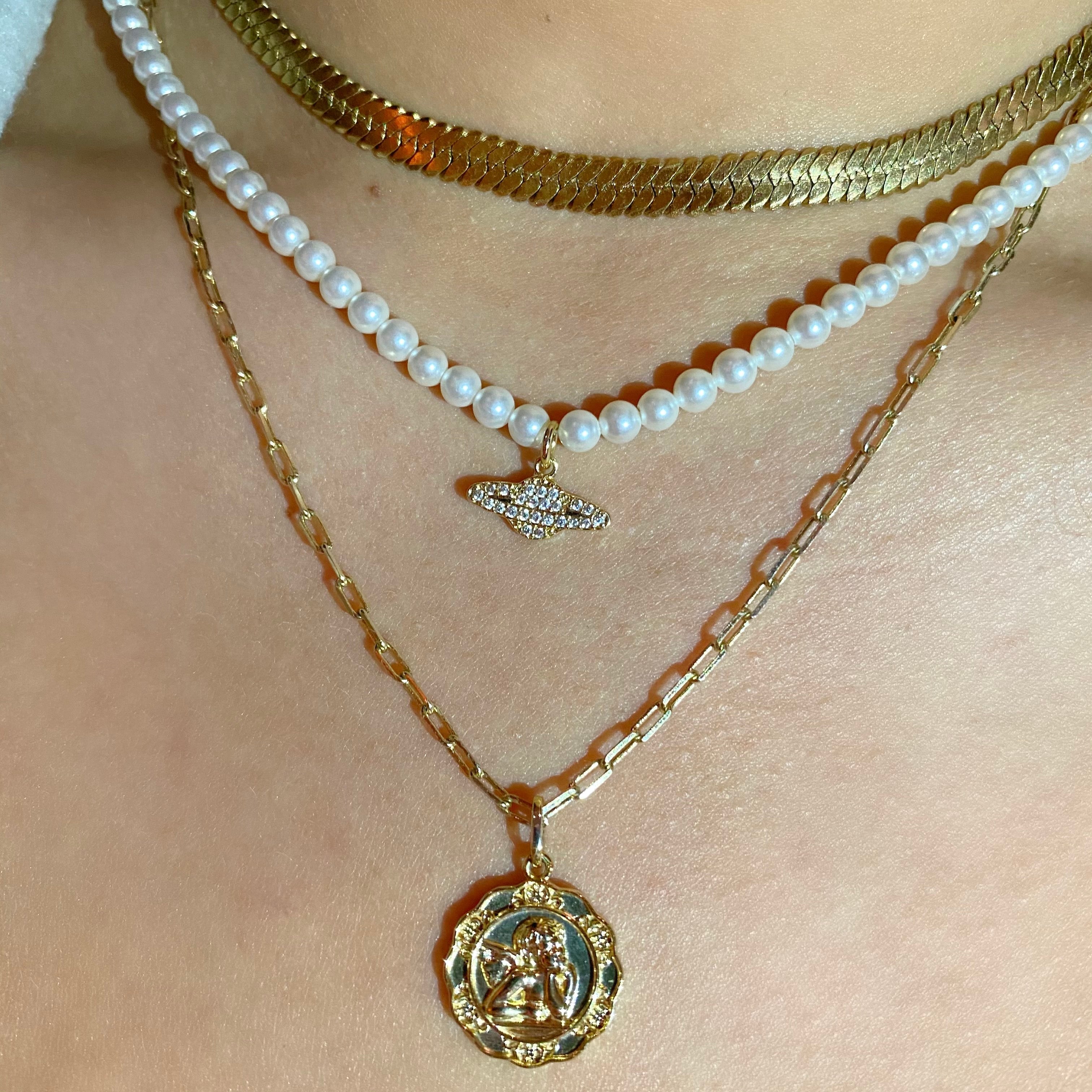 Celestial Charm – Luxe Baby Necklace