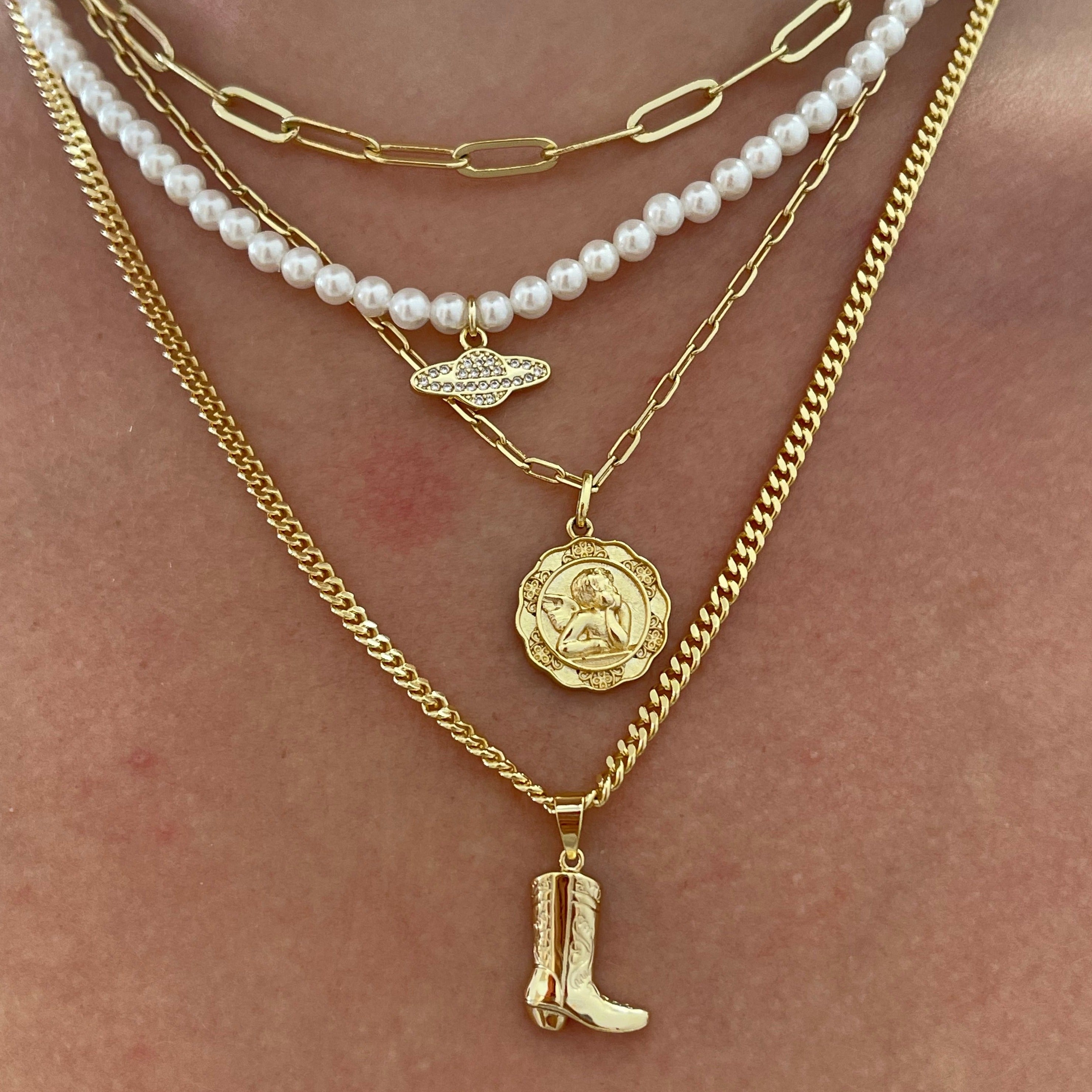 Celestial Charm – Luxe Baby Necklace