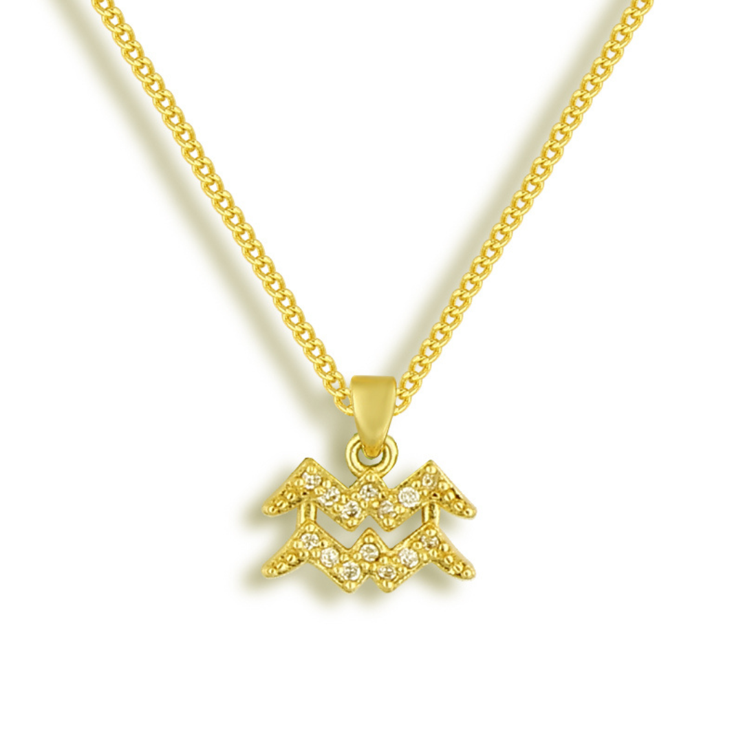 Celestial Charm – Zodiac Elegance Necklace