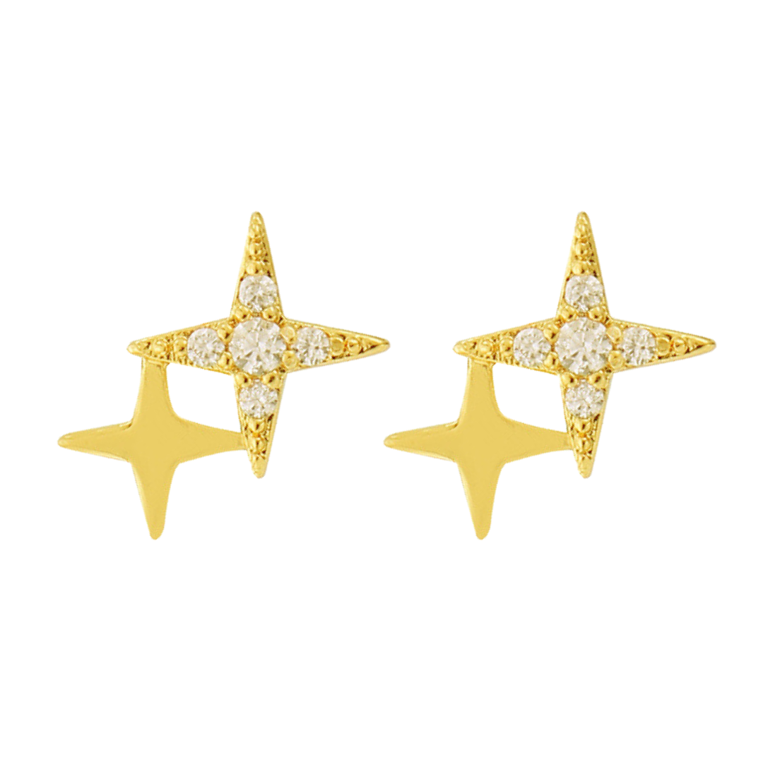 Celestial Chic – Luxe Starburst Earrings