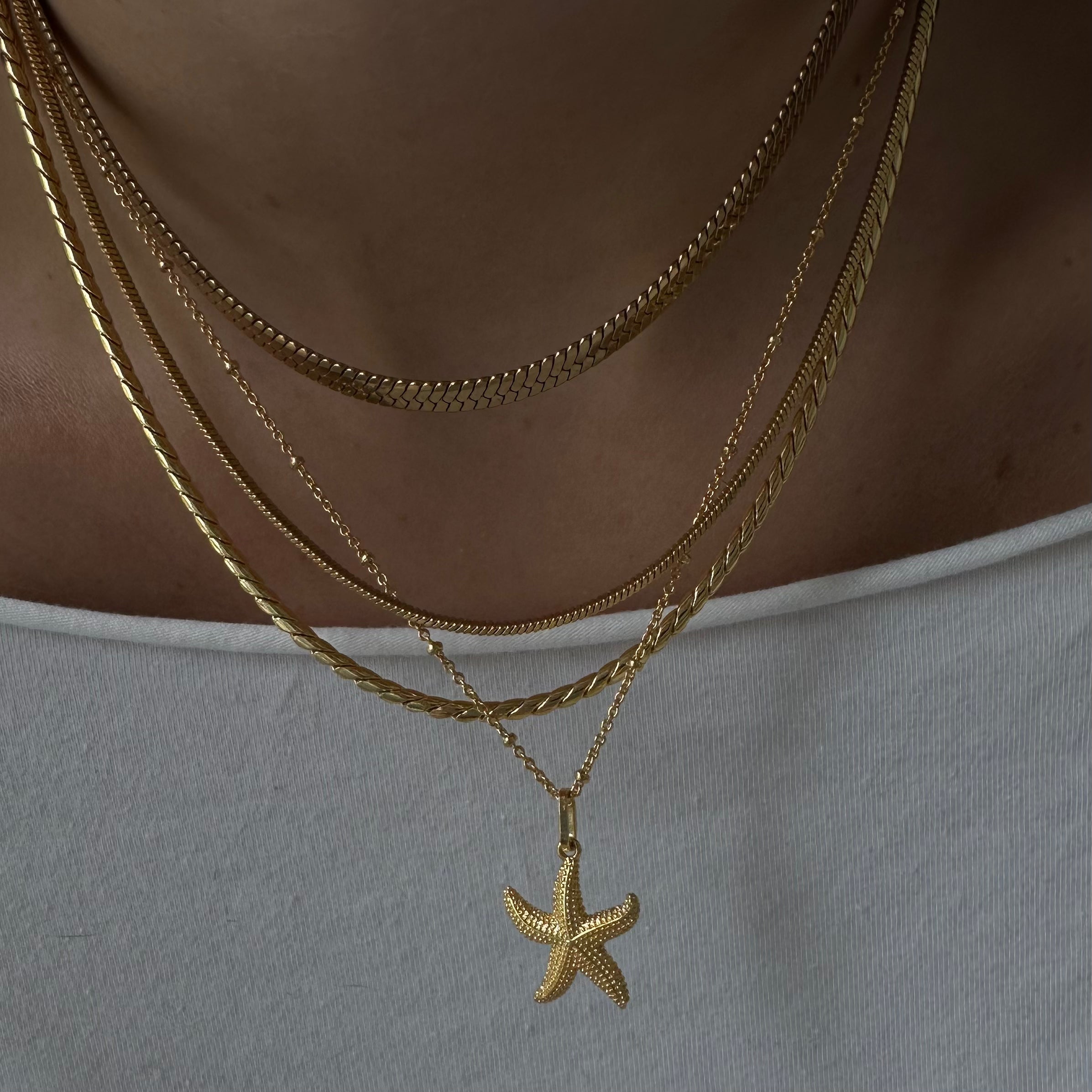 Celestial Charm – Starfish Elegance