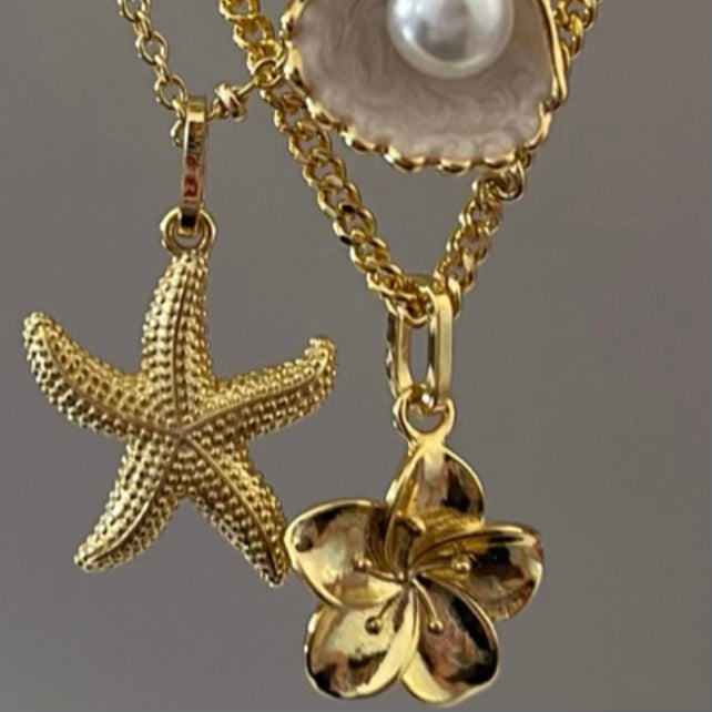 Celestial Charm – Starfish Elegance