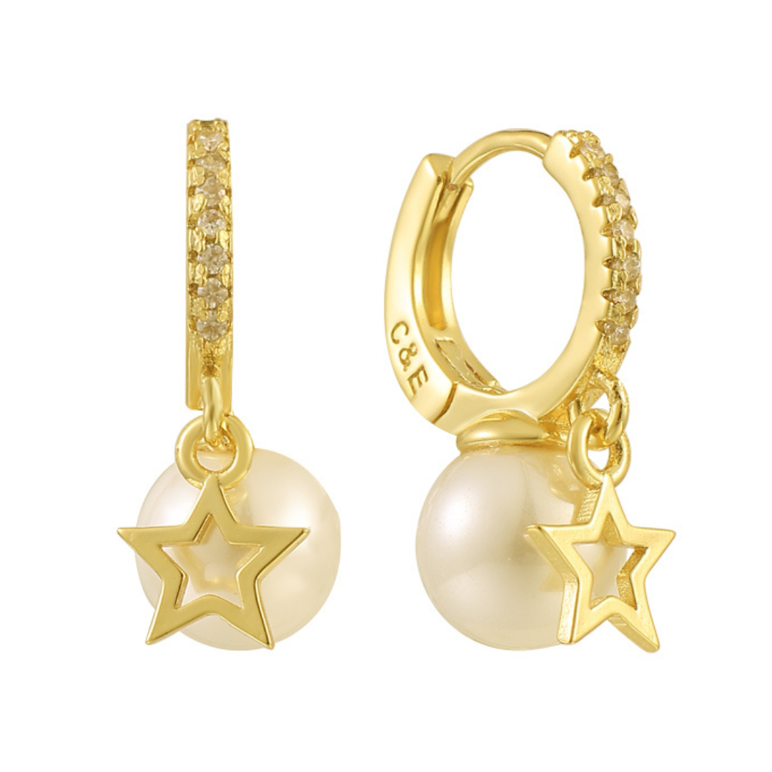 Celestial Radiance - Luxe Glow Earrings
