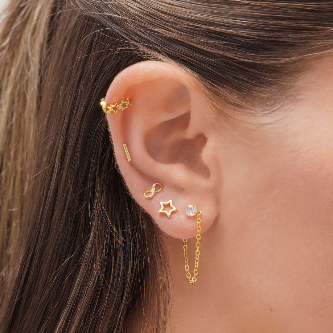 Baroque Bliss – Luxe Bar Earrings