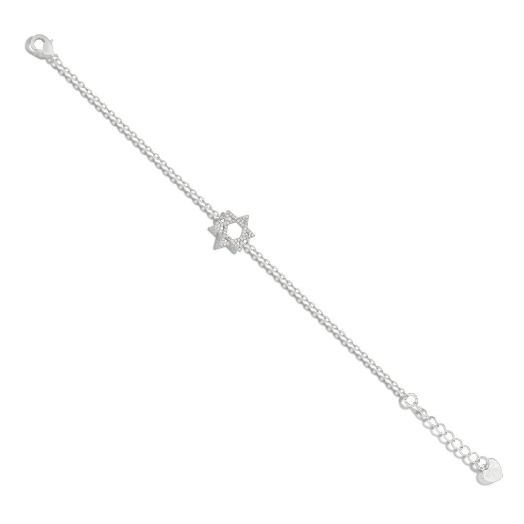 Celestial Charm – David's Embrace Bracelet