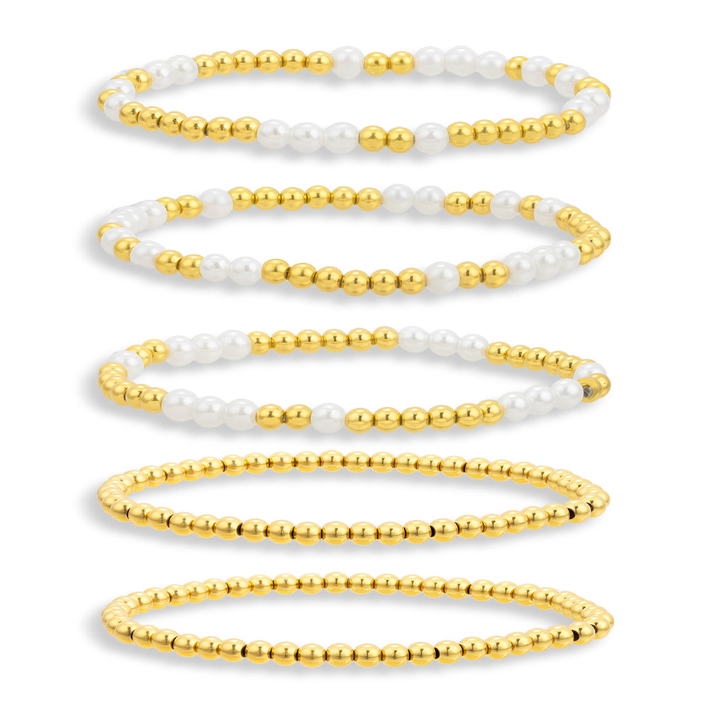 Sunset Luxe – Five Bracelet Collection