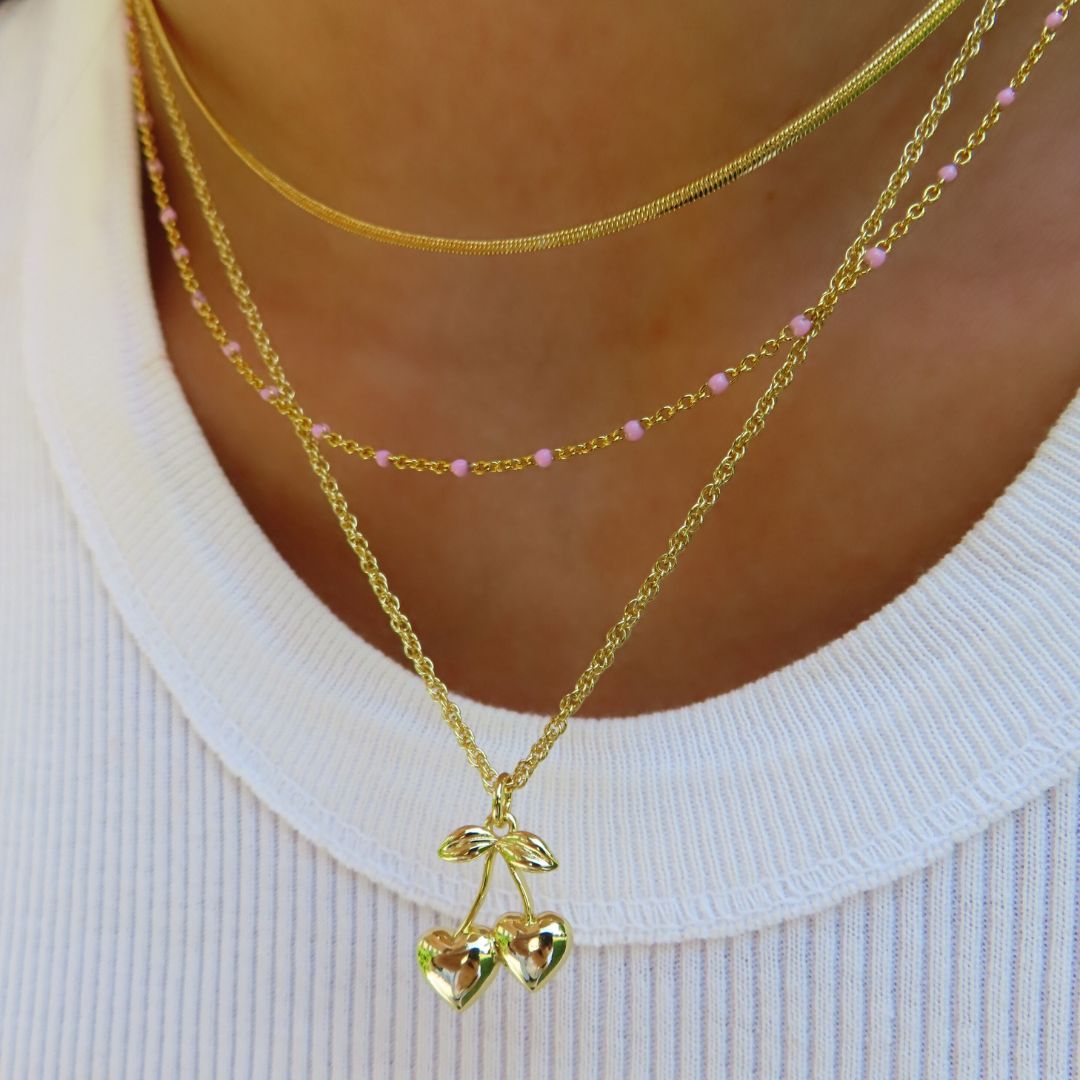 Cherry Bomb – Luxe Statement Necklace