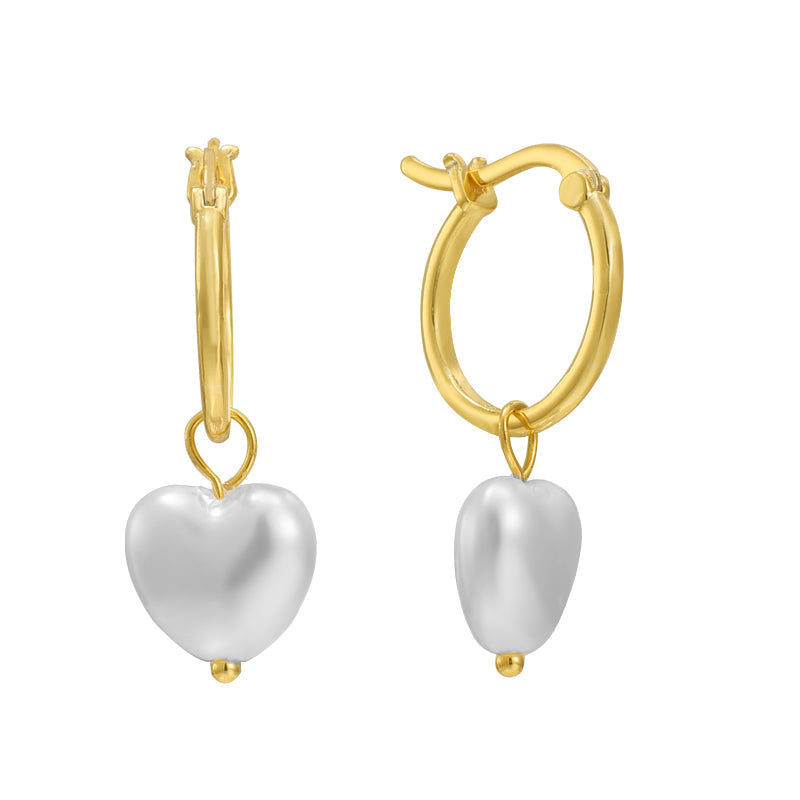 Chic Heart Earrings – Effortless Elegance