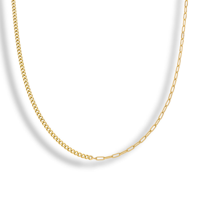 Dual Charm – Timeless Elegance Necklace