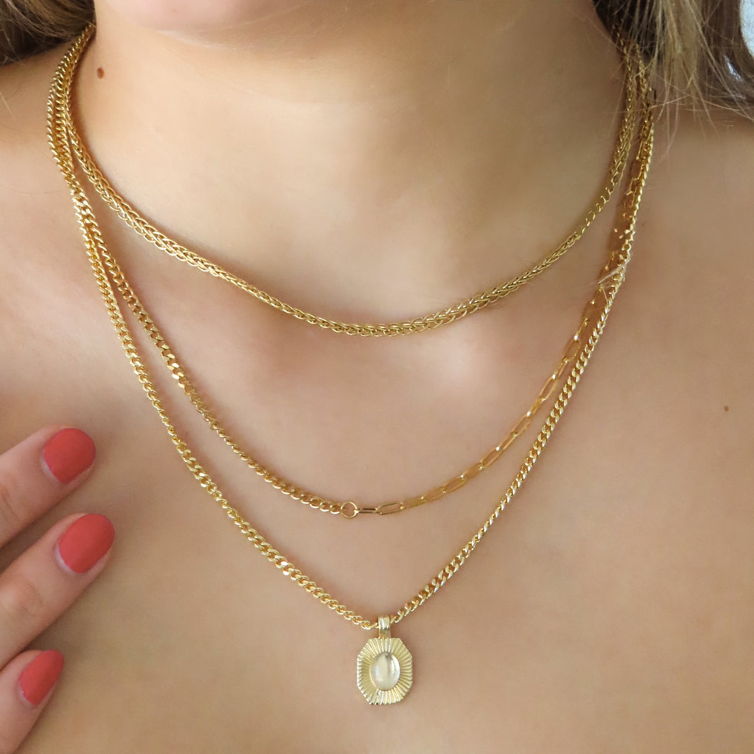 Dual Charm – Timeless Elegance Necklace