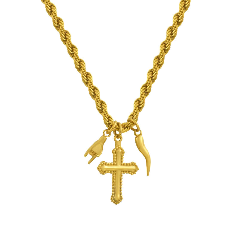 Celestial Shield – Luxe Comfort Necklace