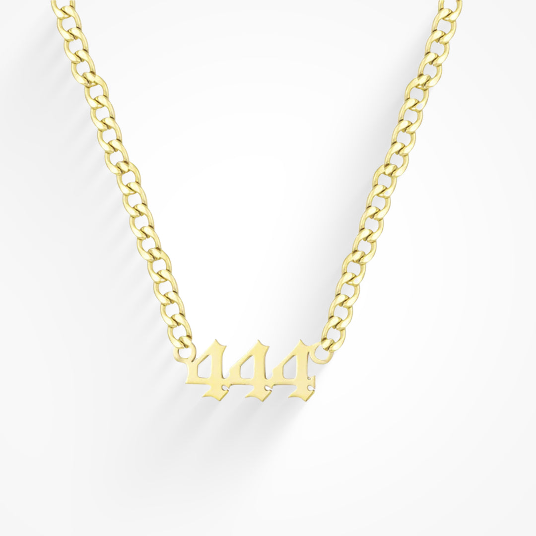 Celestial Charm – Angel Number Necklace