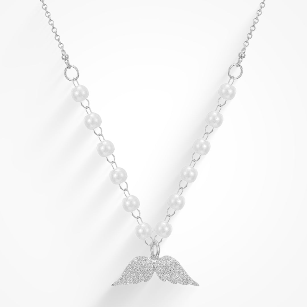 Celestial Charm – Angelic Embrace Necklace