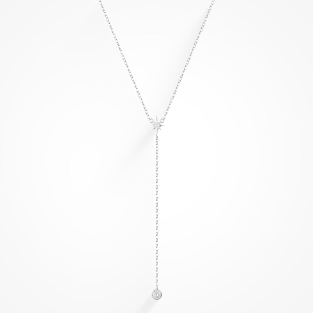 Celestial Charm – Luxe Drop Necklace
